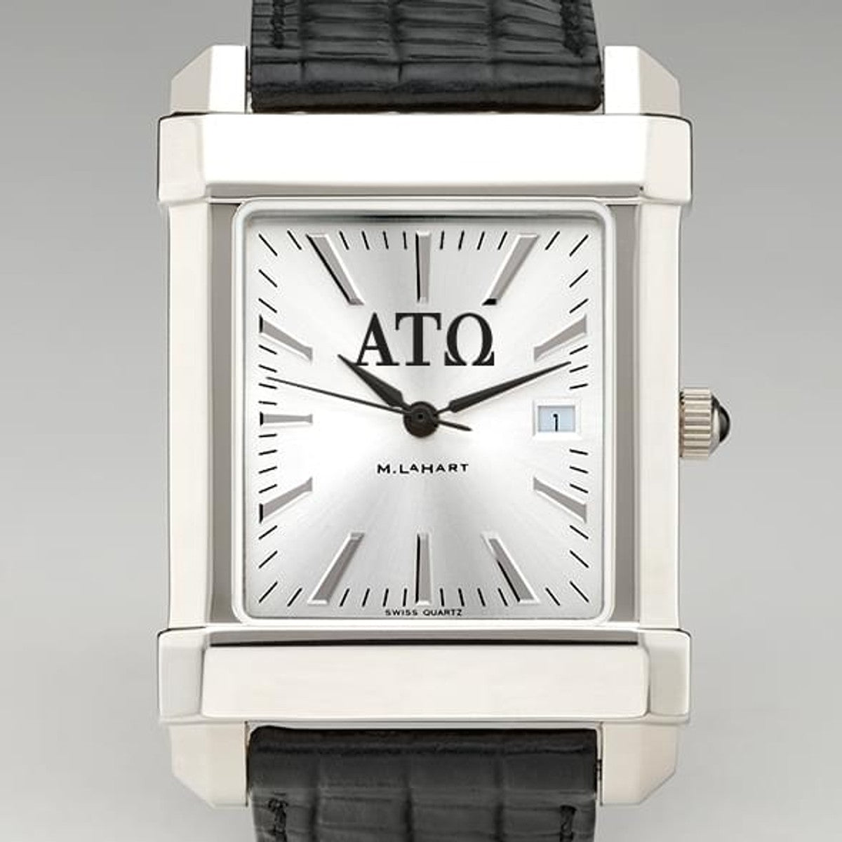 Alpha Tau Omega Men s Collegiate Watch with Leather Strap