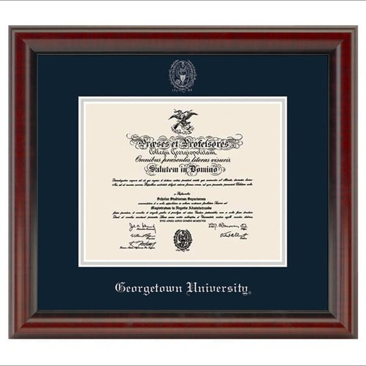 Georgetown Diploma Frame, The Fidelitas - Graduation Gift Selection | M ...