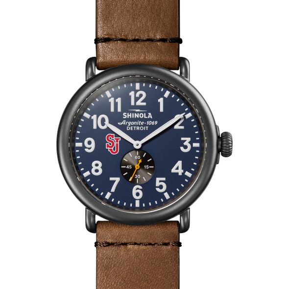 St. John&#39;s Shinola Watch, The Runwell 47 mm Midnight Blue Dial