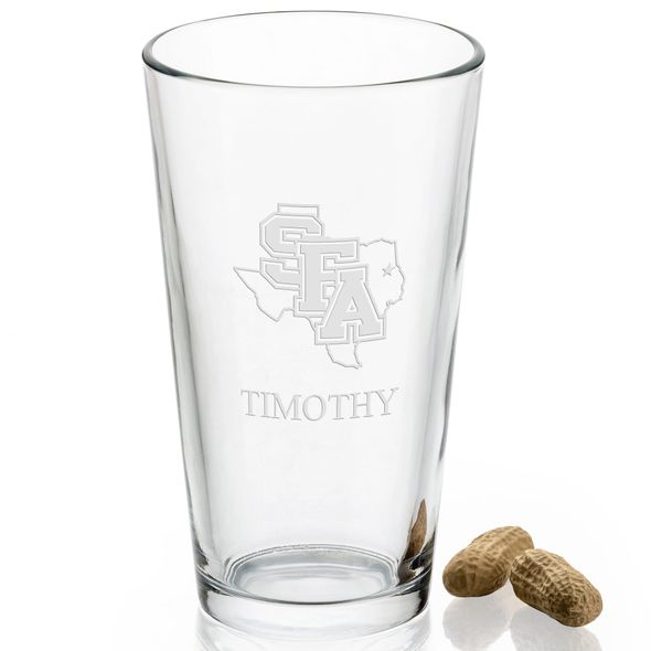 Stephen F. Austin State University 16 oz Pint Glass - Set of 2