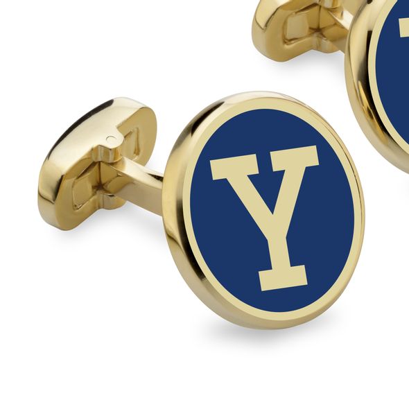 Yale Enamel Cufflinks