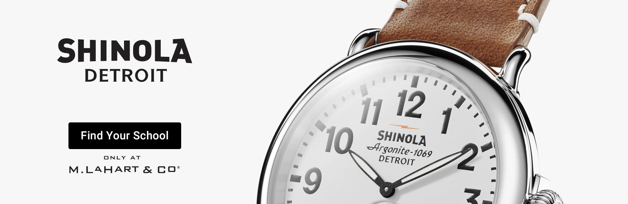 Shinola College Watches | M.LaHart & Co.