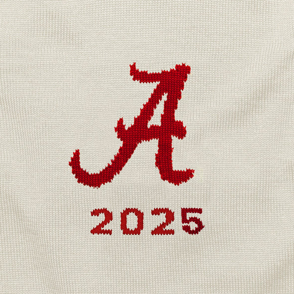 Alabama Class of 2025 Ivory and Red Sweater by M.LaHart Shot #2