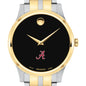 Alabama Men's Movado Collection Two-Tone Watch with Black Dial Shot #1