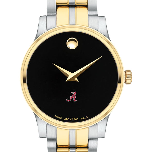 Alabama Women&#39;s Movado Collection Two-Tone Watch with Black Dial Shot #1