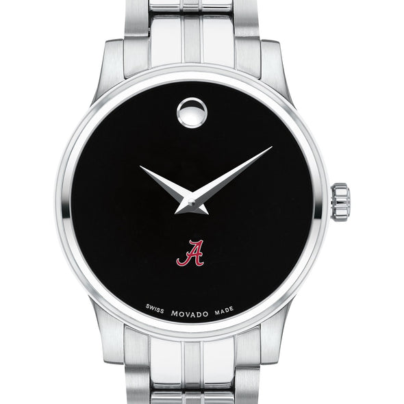 Alabama Women&#39;s Movado Stainless Steel Watch with Black Dial Shot #1