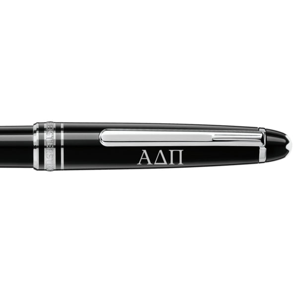 Alpha Delta Pi Montblanc Meisterstück Classique Ballpoint Pen in Platinum Shot #2