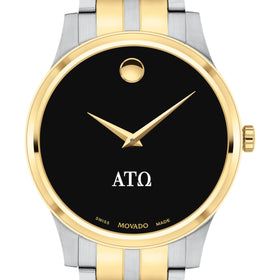 Alpha Tau Omega Men&#39;s Movado Collection Two-Tone Watch with Black Dial Shot #1