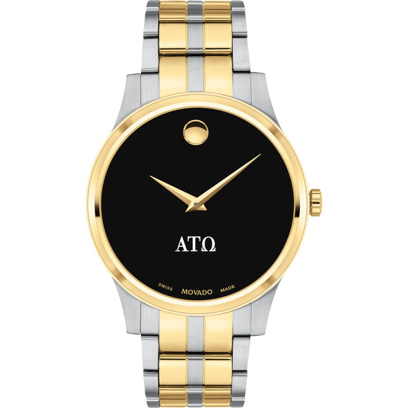 Alpha Tau Omega Men&#39;s Movado Collection Two-Tone Watch with Black Dial Shot #2