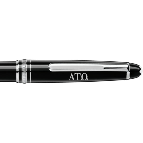 Alpha Tau Omega Montblanc Meisterstück Classique Ballpoint Pen in Platinum Shot #2