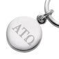 Alpha Tau Omega Sterling Silver Insignia Key Ring Shot #2