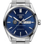 AOF Men's TAG Heuer Carrera with Blue Dial & Day-Date Window Shot #1