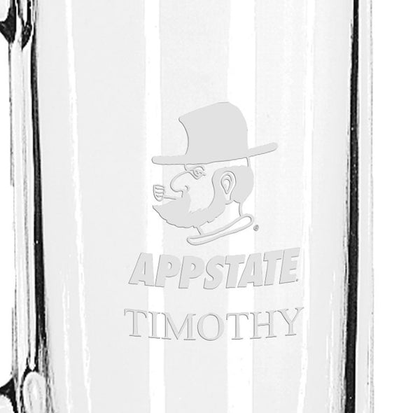 Appalachian State 25 oz Beer Mug Shot #3