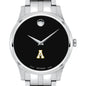 Appalachian State Men's Movado Collection Stainless Steel Watch with Black Dial Shot #1