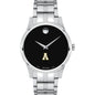 Appalachian State Men's Movado Collection Stainless Steel Watch with Black Dial Shot #2