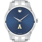 Appalachian State Men's Movado Collection Stainless Steel Watch with Blue Dial Shot #1