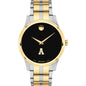 Appalachian State Men's Movado Collection Two-Tone Watch with Black Dial Shot #2