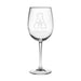 Appalachian State University Red Wine Glasses - Made in the USA