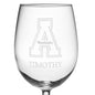 Appalachian State University Red Wine Glasses - Made in the USA Shot #3