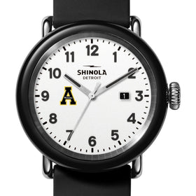 Appalachian State University Shinola Watch, The Detrola 43 mm White Dial at M.LaHart &amp; Co. Shot #1