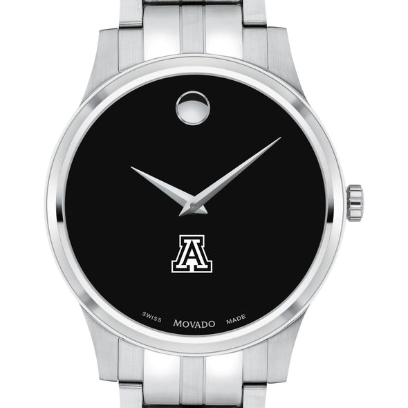 Arizona Men&#39;s Movado Collection Stainless Steel Watch with Black Dial Shot #1