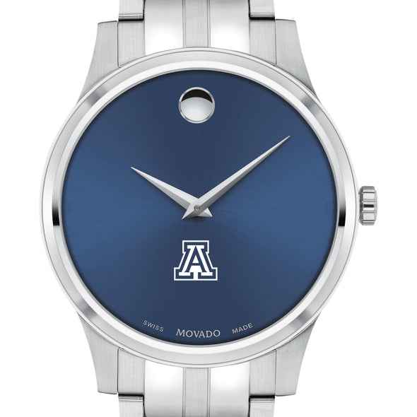 Arizona Men&#39;s Movado Collection Stainless Steel Watch with Blue Dial Shot #1