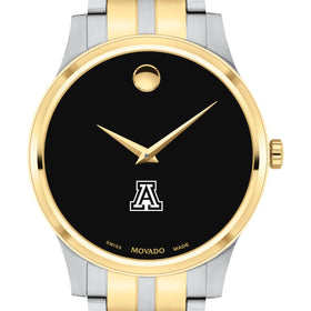 Arizona Men&#39;s Movado Collection Two-Tone Watch with Black Dial Shot #1