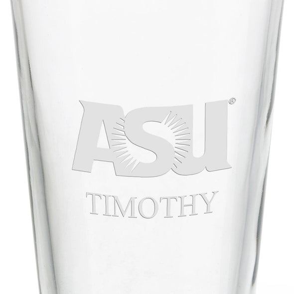 Arizona State 16 oz Pint Glass Shot #3