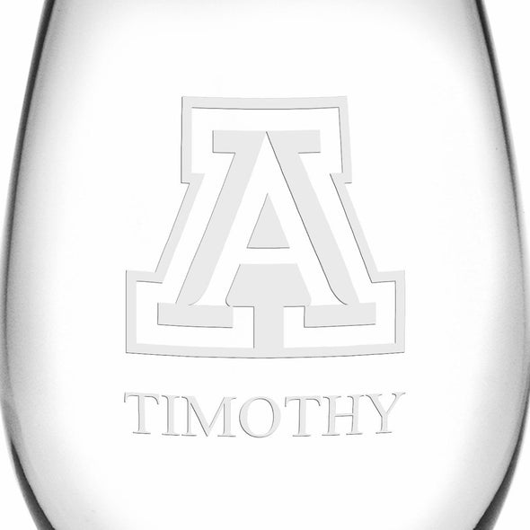 Arizona Stemless Wine Glasses Made in the USA Shot #3