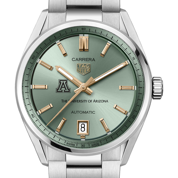 Arizona Women&#39;s TAG Heuer Steel Carrera with Green Dial Shot #1