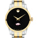 Arkansas Women's Movado Collection Two-Tone Watch with Black Dial