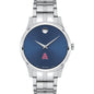 ASU Men's Movado Collection Stainless Steel Watch with Blue Dial Shot #2