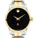 ASU Women's Movado Collection Two-Tone Watch with Black Dial