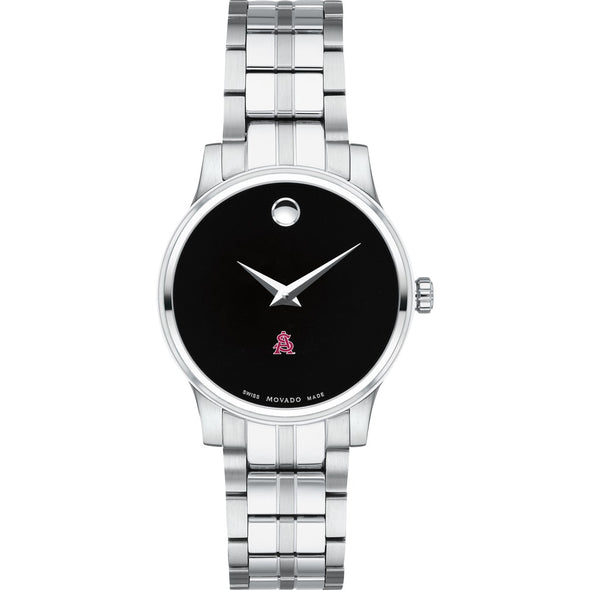 ASU Women&#39;s Movado Stainless Steel Watch with Black Dial Shot #2