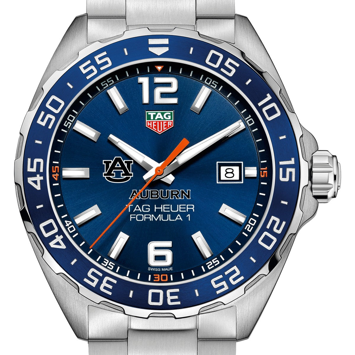 Auburn University Men s TAG Heuer Formula 1 with Blue Dial Bezel