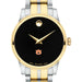 Auburn Women's Movado Collection Two-Tone Watch with Black Dial