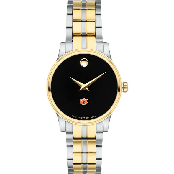 Auburn Women&#39;s Movado Collection Two-Tone Watch with Black Dial Shot #2