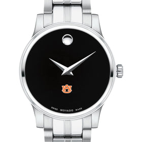 Auburn Women&#39;s Movado Stainless Steel Watch with Black Dial Shot #1