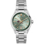 Auburn Women's TAG Heuer Steel Carrera with Green Dial Shot #2