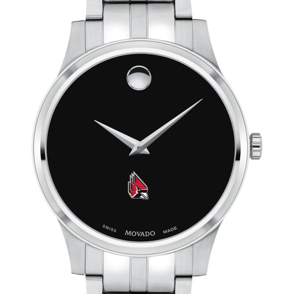 Ball State Men&#39;s Movado Collection Stainless Steel Watch with Black Dial Shot #1