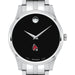 Ball State Men's Movado Collection Stainless Steel Watch with Black Dial