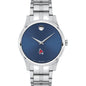 Ball State Men's Movado Collection Stainless Steel Watch with Blue Dial Shot #2