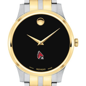 Ball State Men&#39;s Movado Collection Two-Tone Watch with Black Dial Shot #1