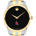 Ball State Men's Movado Collection Two-Tone Watch with Black Dial