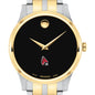 Ball State Men's Movado Collection Two-Tone Watch with Black Dial Shot #1