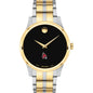 Ball State Men's Movado Collection Two-Tone Watch with Black Dial Shot #2