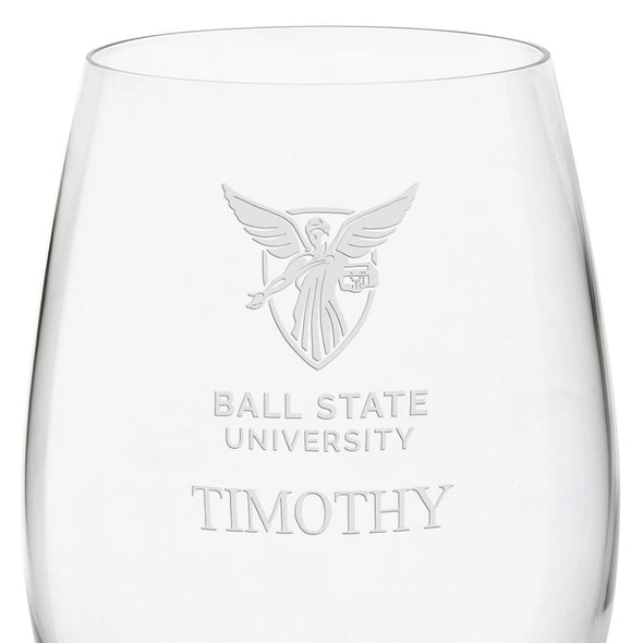 Ball State Red Wine Glasses Shot #3