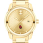 Ball State University Men's Movado BOLD Gold with Date Window Shot #1