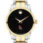 Ball State Women's Movado Collection Two-Tone Watch with Black Dial Shot #1