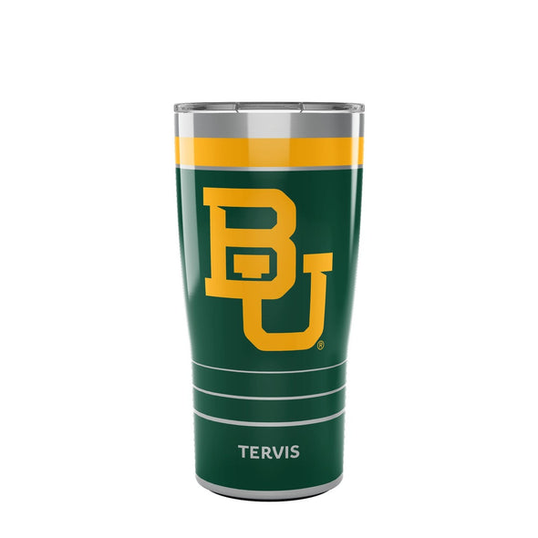 Baylor 20 oz. Stainless Steel Tervis Tumblers with Slider Lids - Set of 2 Shot #1